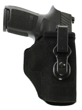 Galco TUC652B Tuck-N-Go 2.0 IWB Black Leather UniClip Fits S&W M&P Shield Fits S&W M&P Shield Plus Fits S&W M&P Shield 2.0 Right Hand                                                                   