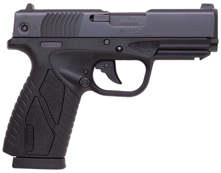 Bersa BP380MCC BPCC Concealed Carry Sub-Compact Frame 380 ACP 8+1, 3.30" Black Steel Barrel, Matte Black Serrated Steel Slide & Polymer Frame w/Picatinny Rail                                          
