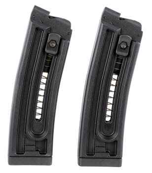 GSG GERMGSG16TP10 OEM  Black Detachable 10rd 22 LR for GSG 16 2 Per Pack                                                                                                                                