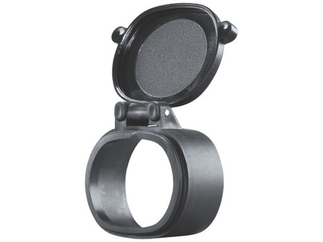 Butler Creek 30110 Flip-Open Objective Scope Cover 39.10x34mm Obj. Size 11 Black Polymer