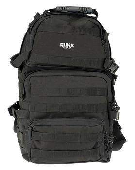 Rukx Gear ATICT3DB Tactical 3 Day Black 600D Polyester                                                                                                                                                  