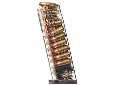 ETS Group SG932017 Pistol Mags Clear Detachable 17rd 9mm Luger for Sig P320