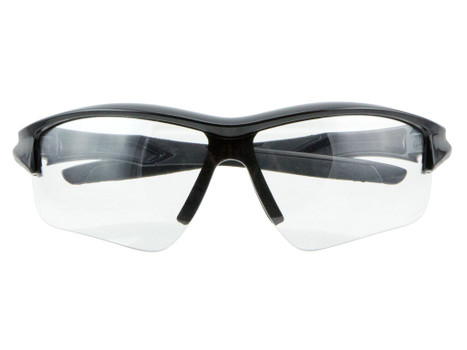 Howard Leight R02214 Uvex Acadia Adult Clear Lens Anti-Fog Black Frame