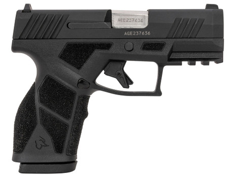 Taurus 1-GX2931 GX2 Compact Frame 9mm Luger 13+1 3.38" Black Steel Barrel, Matte Black Serrated Alloy Steel Slide, Black Polymer Frame w/Picatinny Rail, Polymer Grip