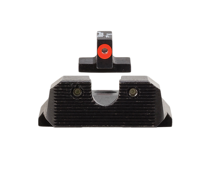 Trijicon 600851 HD XR Night Sight Set Green Tritium/Orange Outline Front, Green Tritium Rear, Black Frame Fits S&W M&P/M&P M2.0                                                                         