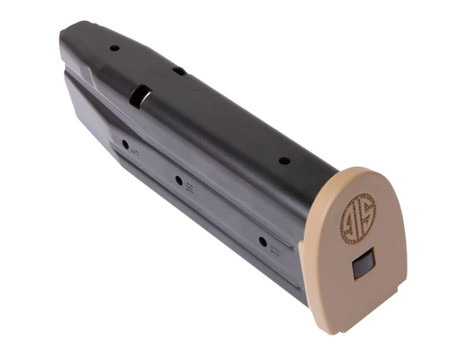 Sig Sauer MAGMODF917COY P320 17rd 9mm Luger Fits Sig P320/M17/M18 Black/Coyote Steel