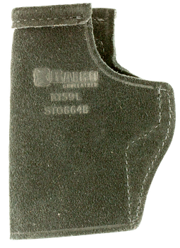 Galco STO664B Stow-N-Go  IWB Black Leather Belt Clip Fits Sig P938 Right Hand                                                                                                                           