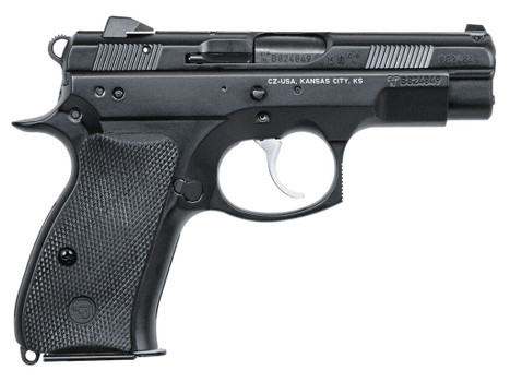 CZ-USA 91194 75D PCR Compact Frame 9mm Luger 14+1 3.75" Black Steel Barrel, Black Steel Serrated Slide, Black Polycoat Aluminum Frame w/Beavertail, Black Rubber Grip, Right Hand