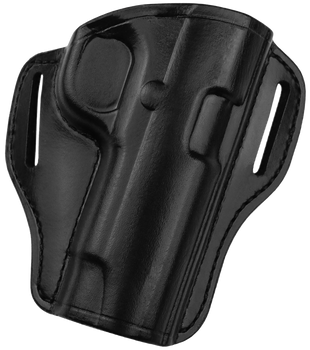 Bianchi 25018 57 Remedy  OWB Size 10 Black Leather Belt Slide Fits Colt 1911 Government Right Hand                                                                                                      