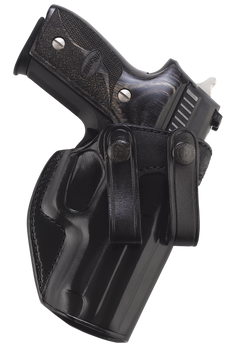 Galco SUM822B Summer Comfort  IWB Black Leather Belt Loop Fits Sig P320 Compact Fits Beretta APX Fits Sig M18 Right Hand                                                                                