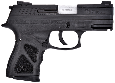 Taurus 1TH40C031 THc  Compact 40 S&W 15+1/11+1 3.54" Matte Stainless Steel, Barrel Matte Black Serrated Slide, Black Polymer Frame w/Picatinny Rail, Black Finger Grooved Polymer Grip, Right Hand      