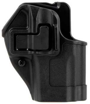 Blackhawk 410583BKR Serpa CQC  OWB Matte Black Polymer Belt Loop/Paddle Fits Taurus PT140/PT111 Right Hand                                                                                              