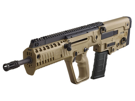 IWI US XFD18 Tavor X95 5.56x45mm NATO Caliber with 18.50" Barrel, 30+1 Capacity, Flat Dark Earth Metal Finish, Flat Dark Earth Fixed Bullpup Stock & Polymer Grip Right Hand