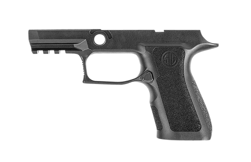 Sig Sauer GRIPMODXC943MBLK P320 Grip Module X-Series Compact (Medium Size Module), 9mm Luger/40 S&W/357 Sig, Black Polymer, Fits Sig P320 (3.60" & 3.90")                                               