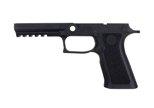 Sig Sauer GRIPMODXF943LGBLK P320 Grip Module X-Series (Large Size Module), 9mm Luger/40 S&W/357 Sig, Black Polymer, Fits Full Size Sig P320 (4.70")                                                     