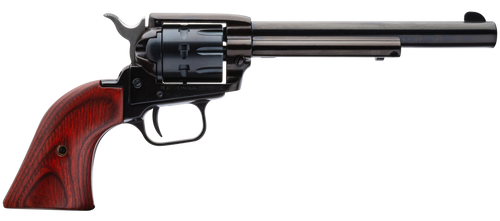 Heritage Mfg RR22999MB6 Rough Rider  22 LR 22 WMR 9 Shot, 6.50" Black Steel Barrel, Black Zinc Alloy Frame, Black Cylinder, Cocobolo Grip, Hammer/Thumb Safety, Exposed Hammer                          
