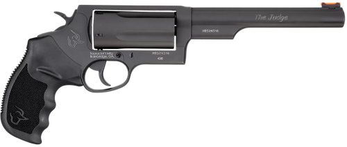 Taurus 2441061MAG Judge Magnum Compact Frame 45 Colt (LC)/410 Mag 5rd 6.50" Matte Black Oxide Steel Barrel, Cylinder & Frame, Black Finger Groove Grip, Exposed Hammer                                  