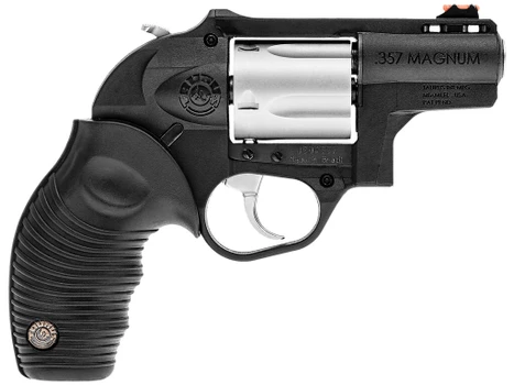 Taurus 2605029PLY 605 Poly Protector 38 Special +P or 357 Mag 5 Shot 2" Black Finish Barrel, Matte Stainless Finish Cylinder, Black Finish Polymer Frame & Black Ridged Rubber Grip