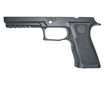 Sig Sauer GRIPMODXF943MBLK P320 Grip Module X-Series (Medium Size Module), 9mm Luger/40 S&W/357 Sig, Black Polymer, Fits Full Size Sig P320 (4.70")                                                     