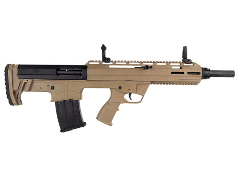 Tokarev USA 21000128 TBP 12 Gauge 3" 5+1 18.50", FDE, Cheek Riser Compatible Bull-Pup Stock, Flip-Up Sights, 3 Chokes