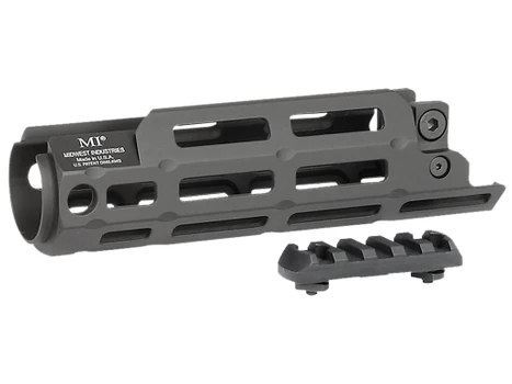 Midwest Industries MIMP5M MP5 M-LOK Black Aluminum for HK MP5