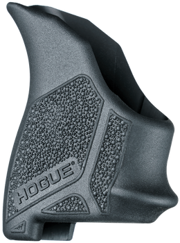 Hogue 18120 HandAll Beavertail Grip Sleeve made of Rubber with Textured Black Finish for Ruger LCP II                                                                                                   