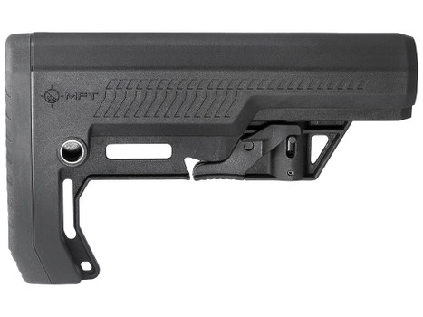 Mission First Tactical BMSMILEXD Battlelink Extreme Duty Minimalist Stock Collapsible Black Synthetic for AR-15, M16, M4 with Mil-Spec Tube (Tube Not Included)