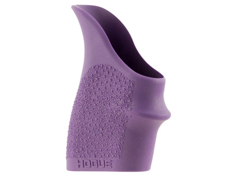 Hogue 18406 HandAll Beavertail Grip Sleeve Textured Purple Rubber for Glock 26, S&W M&P Shield, Ruger LC9