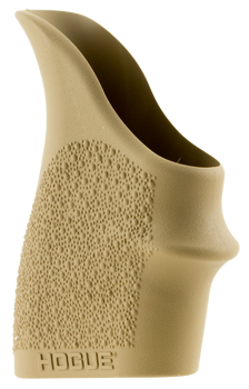 Hogue 18403 HandAll Beavertail Grip Sleeve Textured Flat Dark Earth Rubber for Glock 26, S&W M&P Shield, Ruger LC9                                                                                      