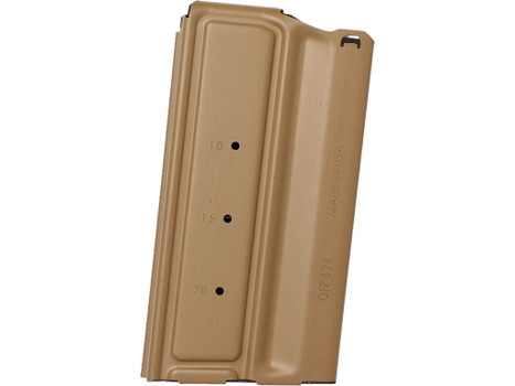 Sig Sauer MAGSPEARMULTICOY MCX-Spear 20rd Double Stack 277 Sig Fury/6.8x51mm/6.5 Creedmoor/7.62 NATO Coyote Tan Steel