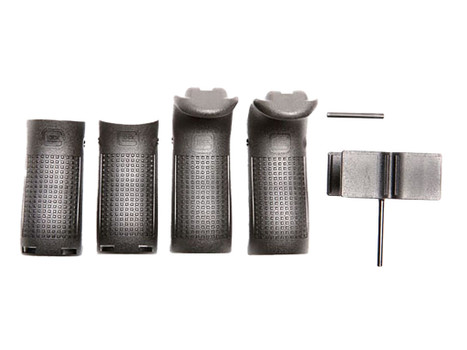 Glock 30821 Backstrap/Beavertail Set Black Polymer