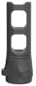 Breek Arms BRK4310 Breek LOK 3QD Gemini Dual-Port Black Nitride Steel 1/2"x28 Threads 223 Cal/5.56mm                                                                                                    