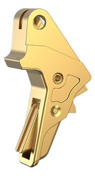 Tyrant CNC TDMPTRIGFSCGOLD/GOLD   Gold Fits S&W M&P Full-Size & Compact                                                                                                                                 