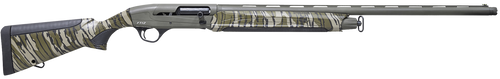 Pointer REXPFT12CAMO Field Tek FT12 Full Size 12 Gauge Semi-Auto 3" 5+1 28" OD Green Cerakote Vent Rib Barrel, OD Green Cerakote Aluminum Receiver, Fixed Mossy Oak Bottomland Synthetic Stock          