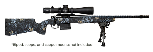 Horizon Firearms RF017S232414T19 Vandal Prime 300 PRC 24" Black Spiral Fluted Threaded Barrel, Drilled & Tapped Receiver, Textured Iota EKO Carbon Fiber Stock                                          
