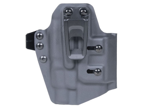High Speed Gear 1401 Universal Light Holster IWB Black Kydex Belt Clip Compatible w/ X300U/T(A & B) Ambidextrous