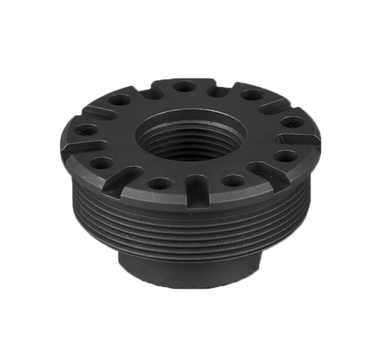 SilencerCo AC1563 Bravo Direct Thread Mount Fits M13.5 x 1 LH Matte Black                                                                                                                               