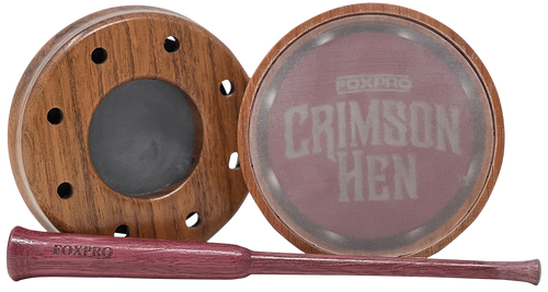 Foxpro CRIMSONTIP Crimson Tip Friction Turkey Sounds Cherry Wood                                                                                                                                        