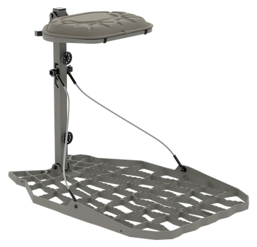 NOVIX NX-ECHO Echo Hang On Treestand Classic Aluminum                                                                                                                                                   
