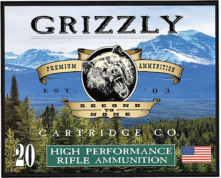 Grizzly Ammo GCSUB1   45-70Gov 410gr Full Metal Jacket Flat Point 20 Per Box/10 Case                                                                                                                    