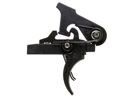 Geissele Automatics 05145 G2S Two-Stage Curved Trigger w/4.25-4.75 lbs Draw Weight, Black Oxide Finish for AR-15/AR-10
