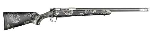 Christensen Arms 8010659900 Ridgeline FFT 25 Creedmoor 4+1 24" Carbon Fiber Threaded Barrel, Stainless Steel Drilled & Tapped Receiver, Carbon w/Gray Accents Sporter FFT Carbon Fiber Stock            