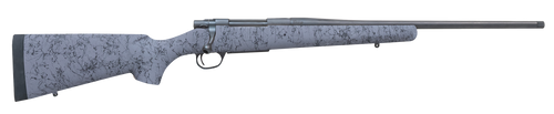 Howa HHSSL65CRGRY 1500 Superlite Gen2 Full Size 6.5 Creedmoor 3+1 20" Black Threaded Barrel, Matte Blue Steel Drilled & Tapped Receiver, Gray w/Black Webbing HS Precision Synthetic Stock, Right Hand  