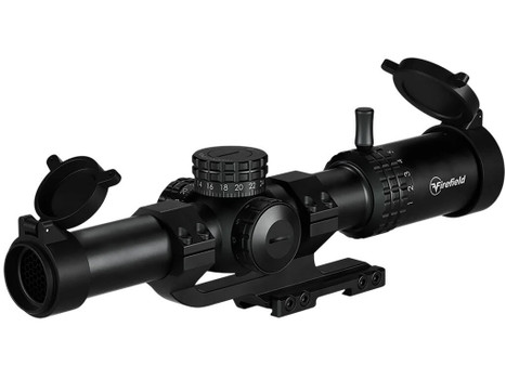 Firefield FF13075 RapidStrike Black 1-10x24mm, 30mm Tube Illuminated Black/Green/Red CR1 Reticle