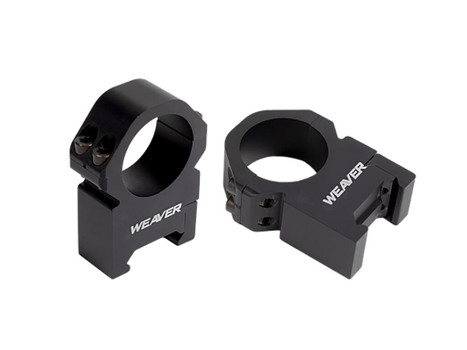 Weaver Mounts 48384 Precision Black Aluminum 1" Tube Extra Extra High