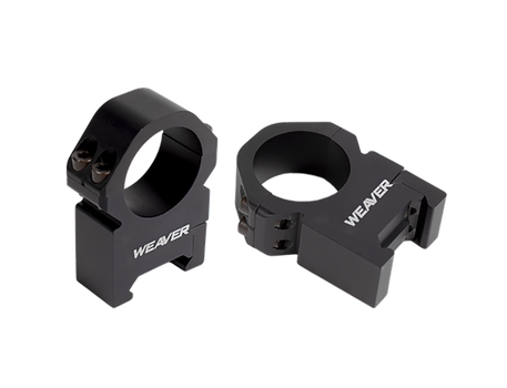 Weaver Mounts 48386 Precision  Black Aluminum 30mm Tube Medium                                                                                                                                          