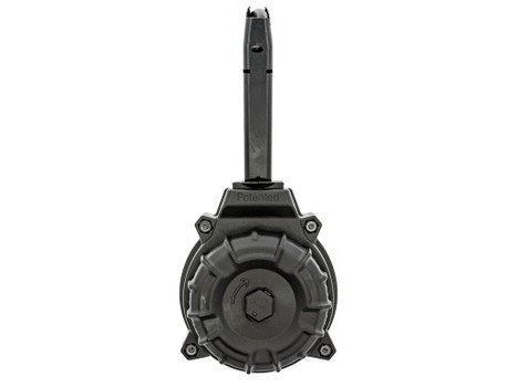 ProMag DRMA94 50rd Drum 9mm Fits Taurus TH9 Black DuPont Zytel Polymer