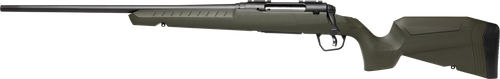 Savage Arms 32074 Axis 2  6.5 Creedmoor 4+1 22" Matte Black Sporter Barrel, Matte Black Drilled & Tapped Steel Receiver, Fixed Green Synthetic Stock, Left Hand                                         