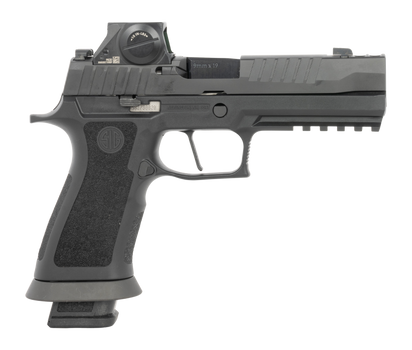 Sig Sauer 320XF9MODRXSL P320 M.O.D. Full Size 9mm Luger 21+1 3.90" Black Barrel, Matte Black DLC Stainless Steel Ported/Serrated w/Optic Slide, Black Stainless Steel Frame w/Picatinny Rail ,M.O.D. X F