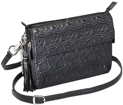 GTM GTM-10/BK         CLUTCH PURSE  EMBROID LMBSKN